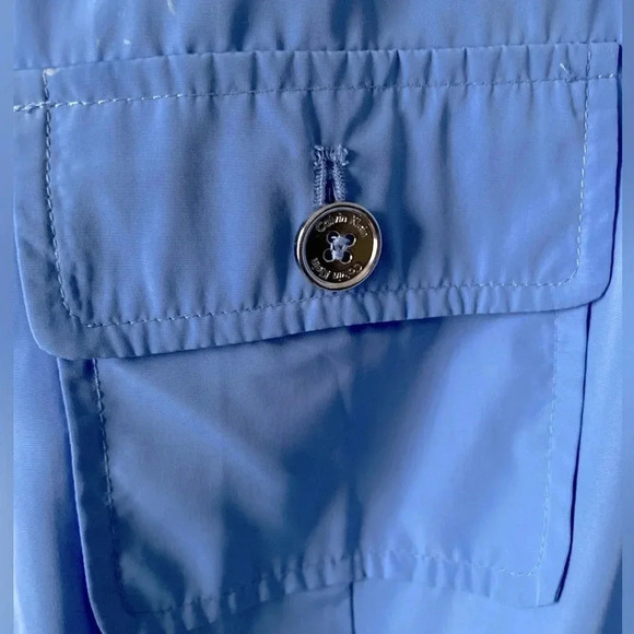 Calvin Klein Light Blue Lightweight Polyester Clinch Jacket Long Sleeves Size L - Picture 3 of 7